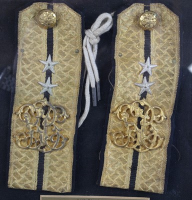 Lot A pair of early 20th century Russian Officer's...