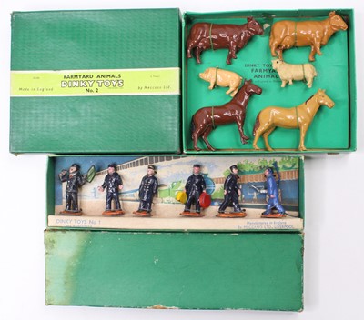 Lot 365 - Two boxes of Dinky Toys ‘figures.’ No.1...