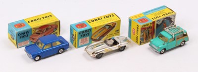 Lot 1415 - Corgi Toys boxed model group of 3 comprising...