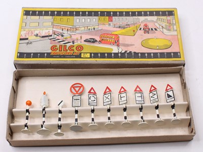 Lot 1695 - Gilco No. 1 Traffic Sign Set, set contains 10...