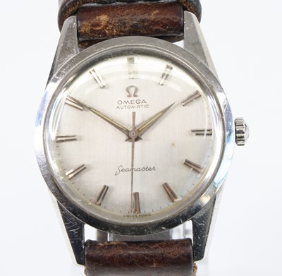 Lot 1351 - A gent's Omega Seamaster steel cased automatic...