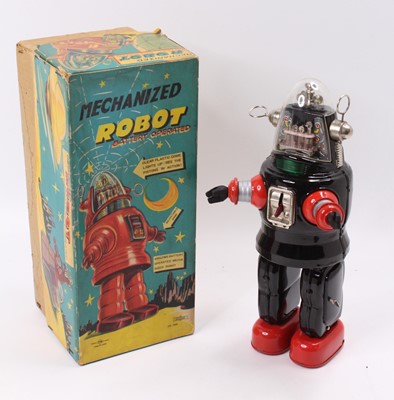 Lot 1146 - Nomura (Japan), 'Robbie the Robot', tinplate...