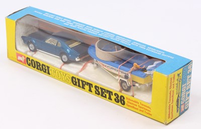 Lot 1405 - Corgi Toys Gift Set 36 Oldsmobile Toronado and...