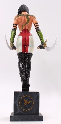 Lot 762 - A CS Moore Studio limited edition hand painted...