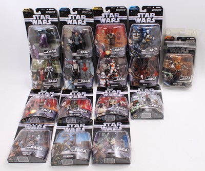 Lot 842 - One tray containing 16 various Star Wars The...