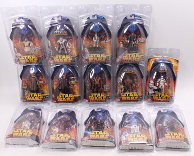 Lot 833 - One tray containing 14 various Star Wars...