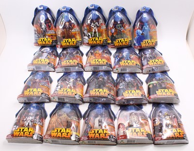 Lot 822 - A collection of 20 various Star Wars Hasbro...