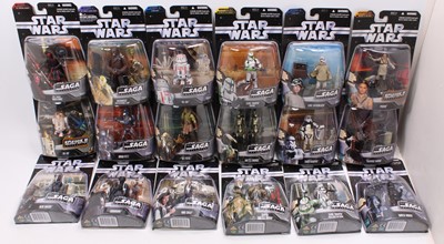 Lot 844 - One tray containing 18 various Star Wars...