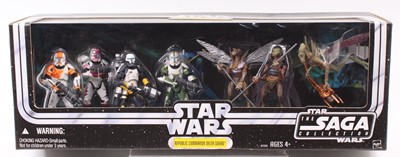 Lot 800 - A Hasbro Star Wars the Saga Collection...