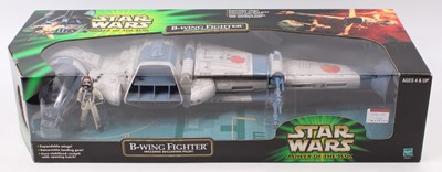 Lot 744 - A Hasbro Star Wars Power of the Jedi B-Wing...