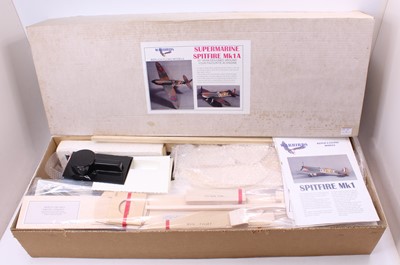 Lot 1637 - A Warbirds 55" wing span balsa wood replica...