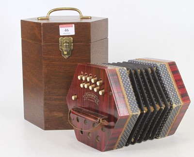 Lot 46 - An Encore accordion, boxed