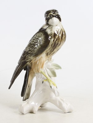 Lot 50 - A Karl Ens model of a bird of prey, h.25cm