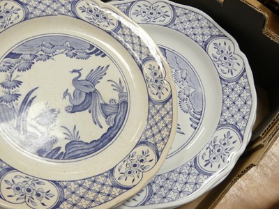 Lot 97 - A Furnivals Old Chelsea pattern part tea and...