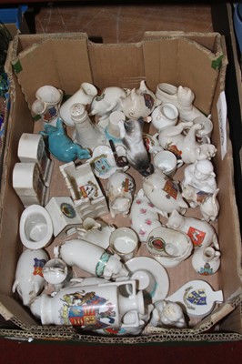 Lot 72 - A collection of crested ware to include...