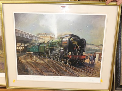 Lot 1008 - Terence Cuneo (1907-1996) - The Golden Arrow,...