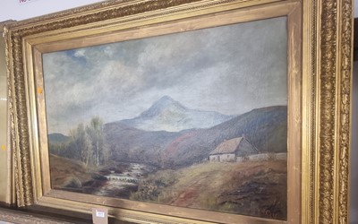 Lot 1016 - L Y Carr - North Country landscape with...