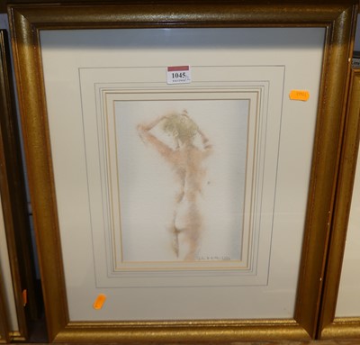 Lot 1045 - John B R Hinchcliffe - Female nude study,...