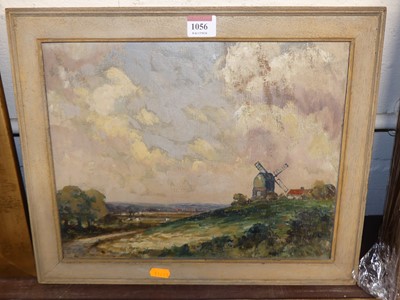 Lot 1056 - Meredith Watling - Extensive landscape with...