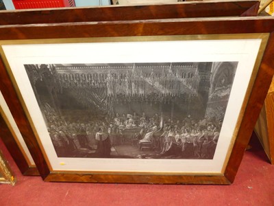 Lot 1078 - After Sir George Hayter - The Coronation of...