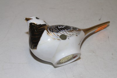 Lot 179 - A Royal Crown Derby porcelain paperweight in...