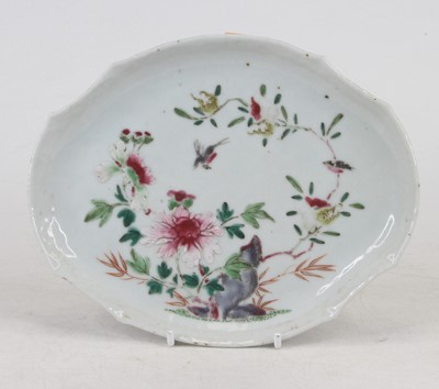 Lot 191 - An 18th century Chinese porcelain famille rose...
