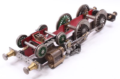 Lot 8 - A 3½" gauge part built 4-4-0 live steam...