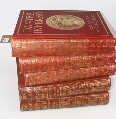 Lot 479 - Dore, Gustave (illus): five volumes to include...