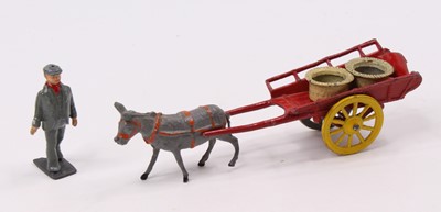 Lot 1863 - A Charbens lead hollow cast Costercart with...