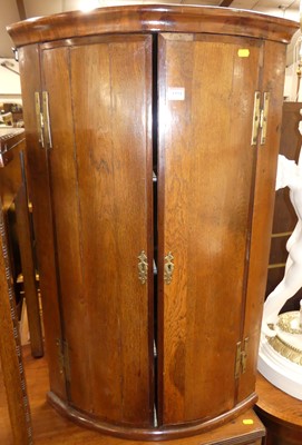 Lot 1194 - A circa 1800 provincial oak and mahogany...