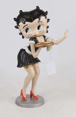 Lot 410 - A reproduction cast iron figure of Betty Boop,...