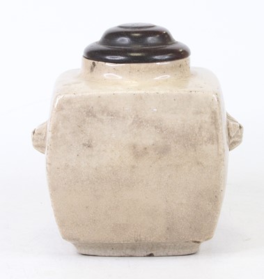 Lot 54 - A Chinese crackle glazed pottery jar, having a...