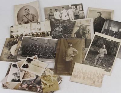 Lot 346 - A small collection of assorted WWI and later...