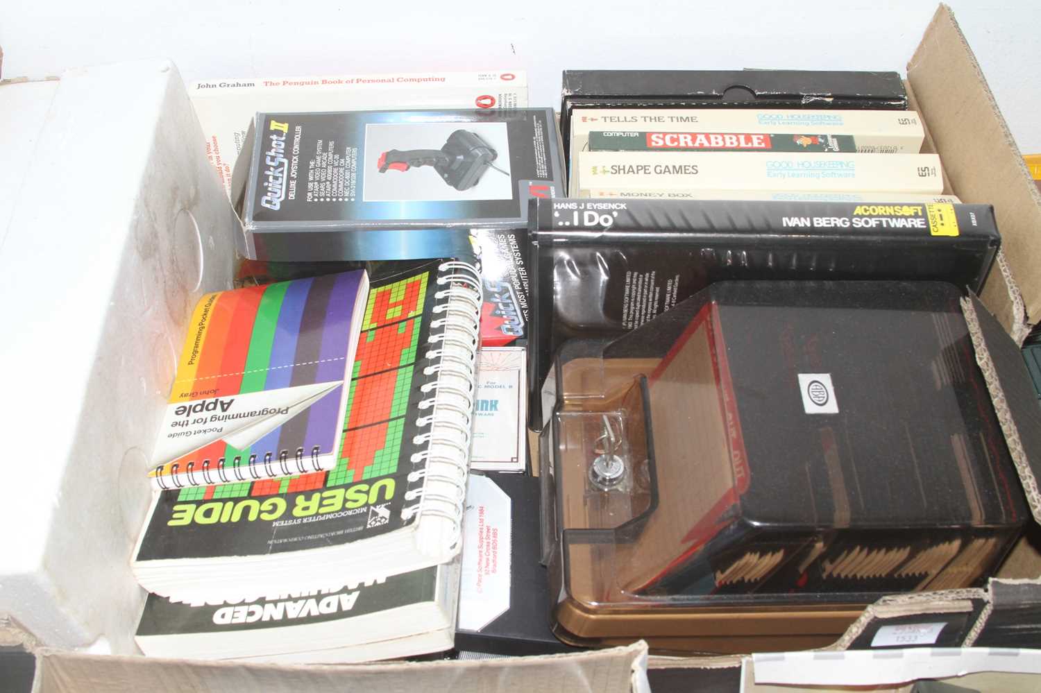 Lot 1533 - A Micro Vitec Cub 653 monitor, a Brother dot...