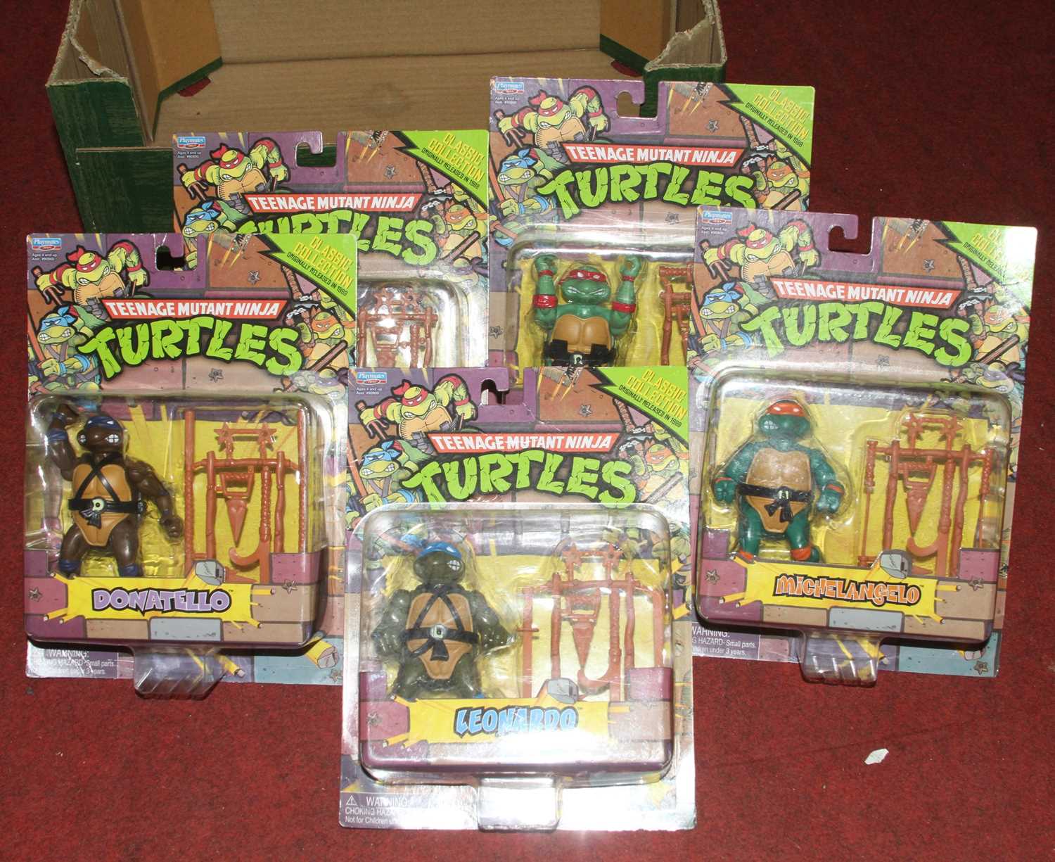 Lot 1550 - A collection of boxed Teenage Mutant Ninja...