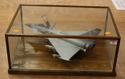 Lot 455 - A cased scratch built scale model of a...