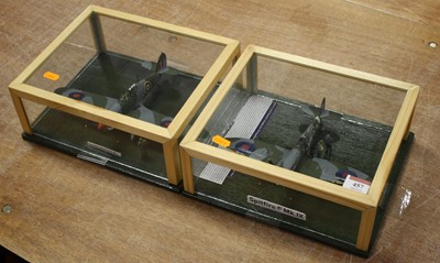 Lot 457 - A cased scratch built scale model of a...