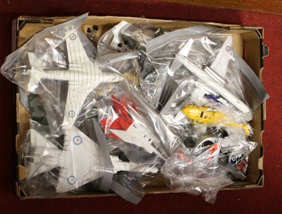 Lot 458 - One box of diecast aeroplanes to include...