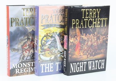 Lot 554 - Pratchett, Terry: Monstrous Regiment, signed...