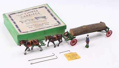 Lot 1878 - A Britains No. 12F Home Farm series timber...