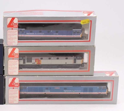 Lot 604 - 3 boxed Lima Diesel Locomotives comprising No....