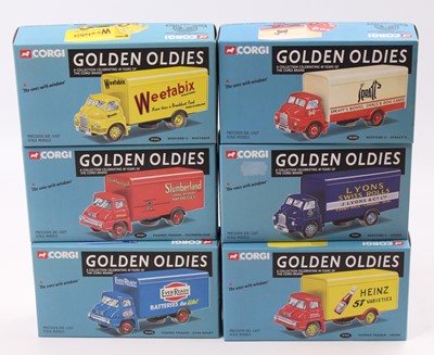 Lot 876 - Corgi Classics Golden Oldies boxed group of 6,...