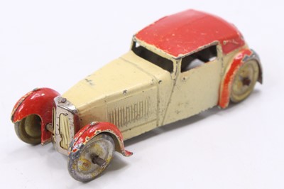 Lot 1192 - Dinky Toys pre-war No. 22B closed sports coupe...