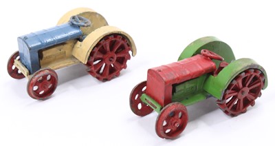 Lot 1194 - Dinky Toys pre-war No. 22E Farm Tractor, 2...