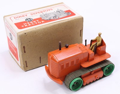 Lot 1229 - Dinky Toys No. 563 Heavy Tractor comprising...