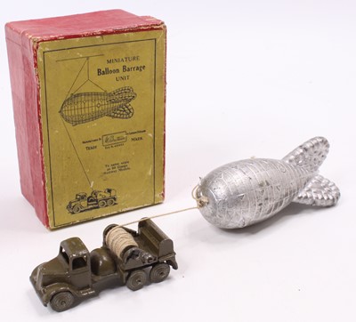 Lot 1861 - Britains, No.1855 miniature balloon barrage...