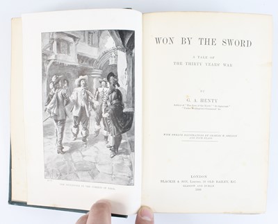 Lot 1057 - Henty, George Alfred, At the Point of the...