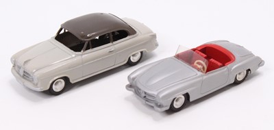 Lot 1667 - Marklin of Germany diecast model group of 2...