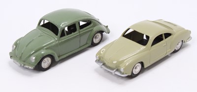 Lot 1666 - Marklin of Germany diecast model group of 2...