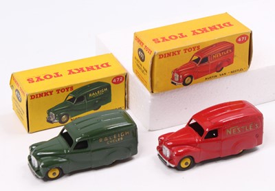 Lot 1294 - Dinky Toys boxed model group, 2 commercial...